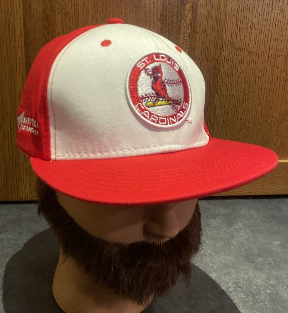 St Louis Cardinals Hat Maryville University SGA Snapback Cardinal on Bat MLB Cap